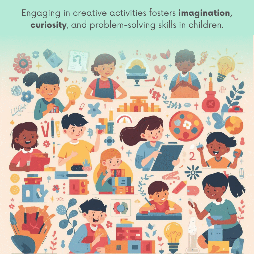 how to develop creativity in children