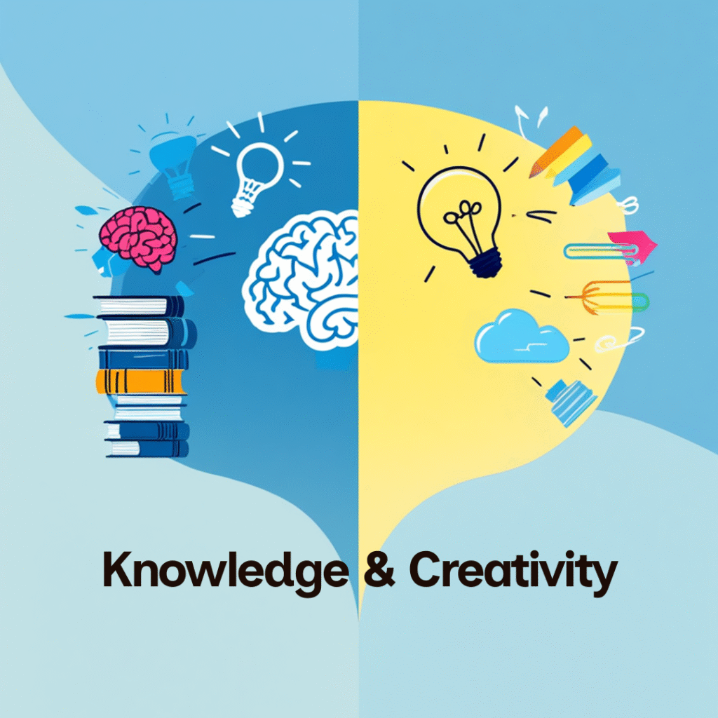 importance of knowledge and creativity in education