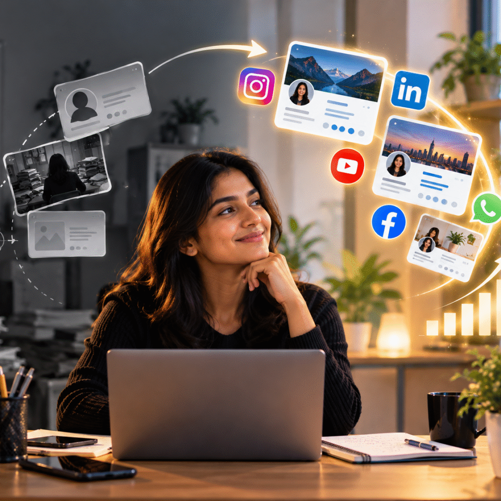 Social media profile maintenance for businesses