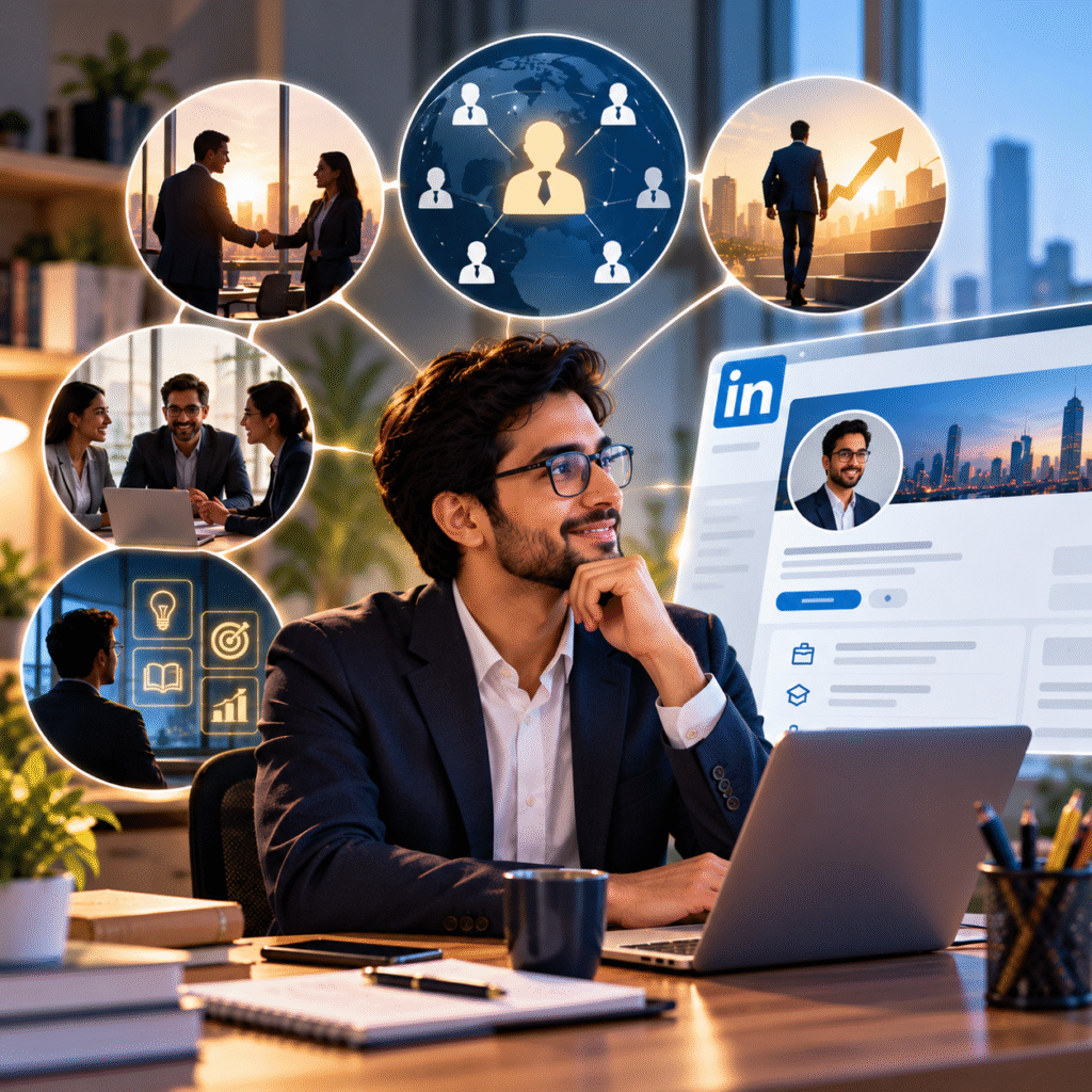 LinkedIn profile management