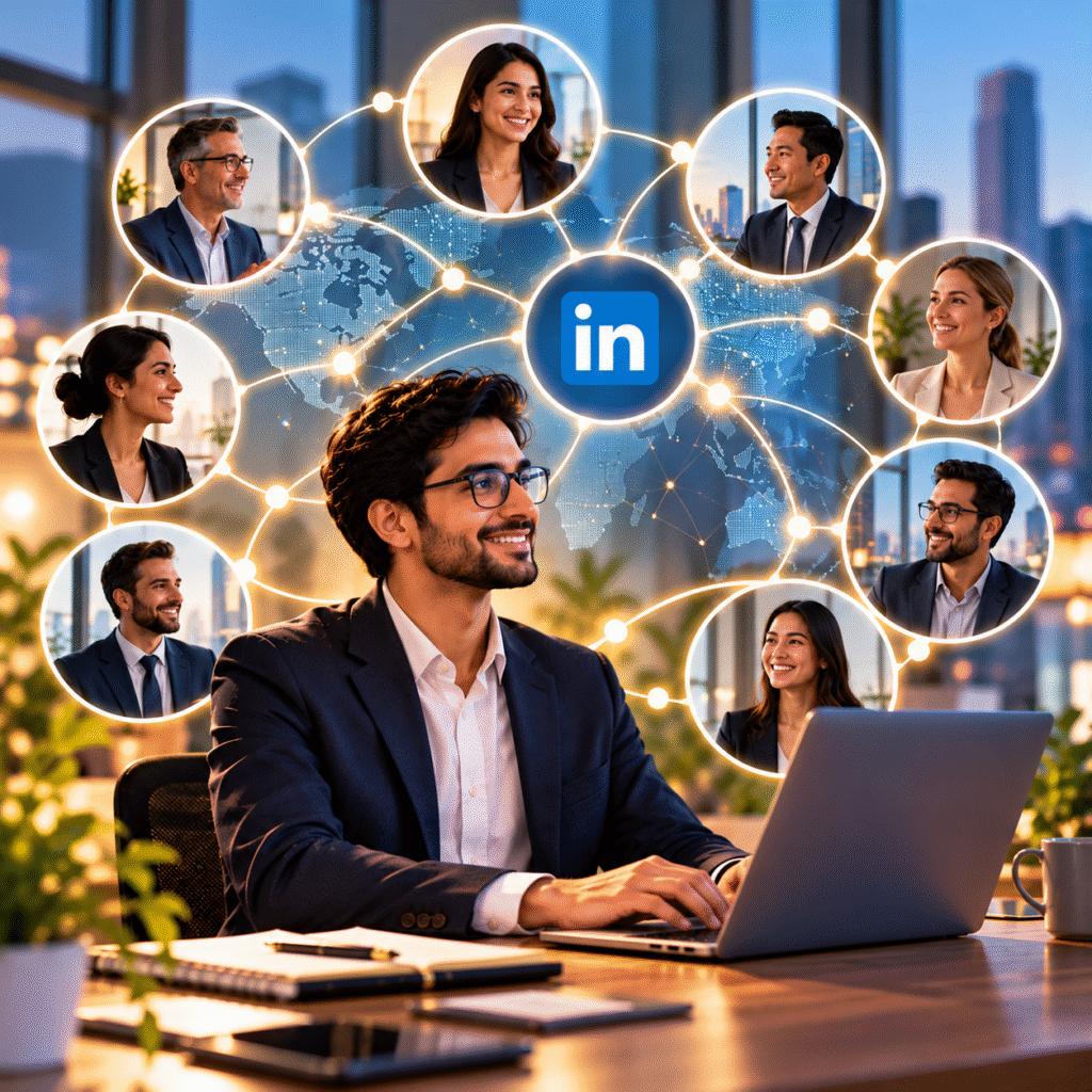 LinkedIn profile management