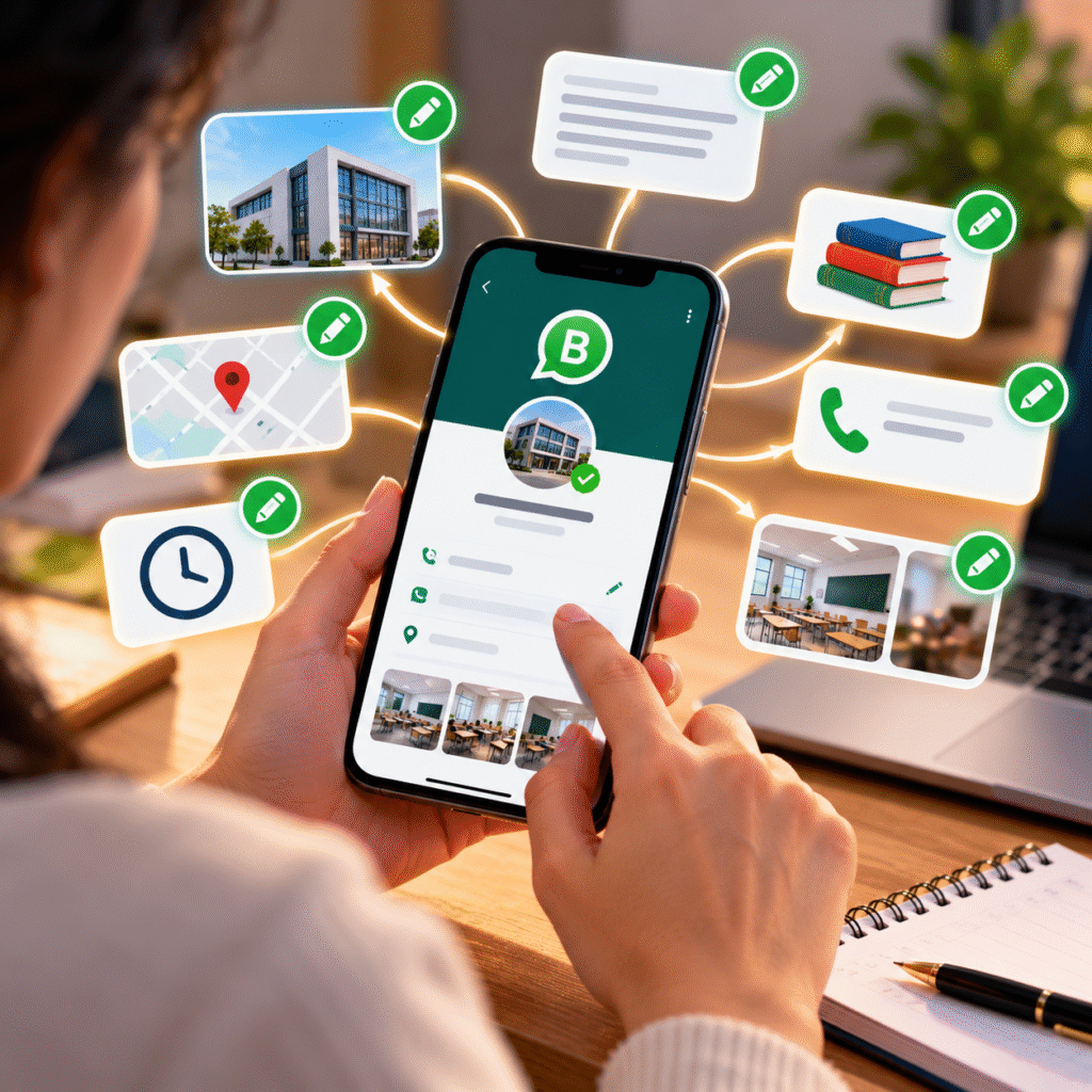 WhatsApp Business Profile Maintenance